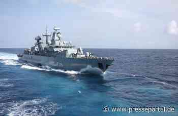 Fregatte "Brandenburg" kommt aus dem Mittelmeer zurück