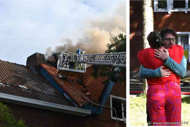 Hulpactie voor dakloos gezin na dakbrand loopt als een trein: “Al meer dan 10.000 euro ingezameld”