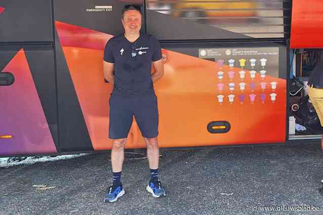 Gewezen voetbaldier Andy Degryse draait nu mee als soigneur bij SD Worx-Protime: “Gelukkig kreeg ik de job RSC Anderlecht niet, want de wielerwereld is meer de mijne”