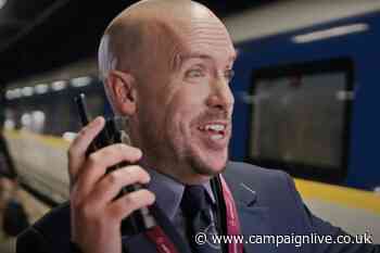 Eurostar TV spot stars comedian Tom Allen as sports-style commentator