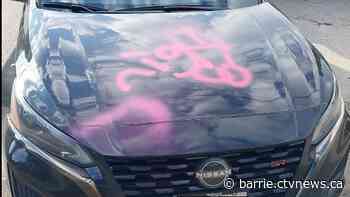 Two kids, 12 & 15, charged after rash of graffiti in Wasaga Beach