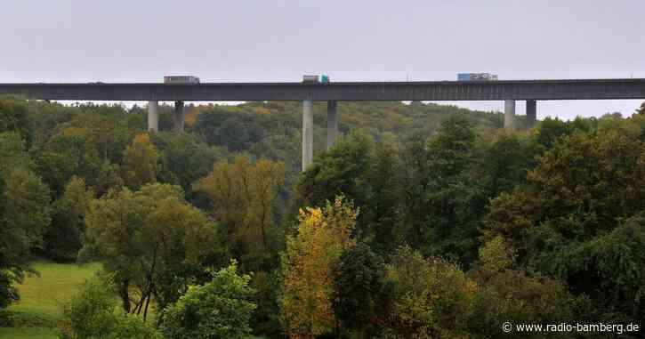 A7 in Unterfranken wegen Bauarbeiten eine Stunde gesperrt