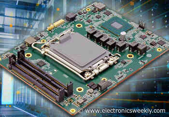 COM-HPC modules support 12th and 13th Gen Intel processors