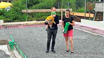 Evangelische Kirchengemeinde: Grundstein für Gemeindehaus