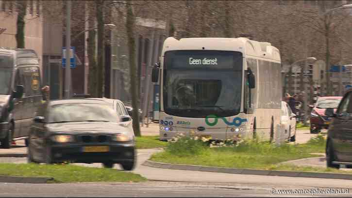 Flevoland - Reizigers hebben minder vaak te maken met bussen die niet op komen dagen