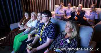 See inside the 'beautiful' new cinema at Newcastle's Marie Curie Hospice