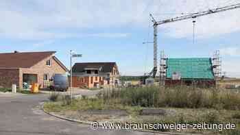 Schwieriges Terrain: Erste Häuser in Wolfsburger Baugebiet