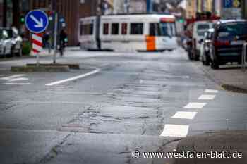 Auf Bielefelder Straßen klaffen die Löcher