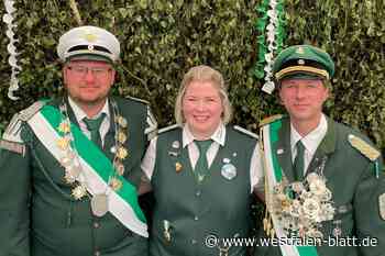 Neue Schützen-Majestäten regieren in Rahden-Wehe