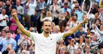 Wimbledon: Medwedew schlägt Sinner und erreicht Halbfinale