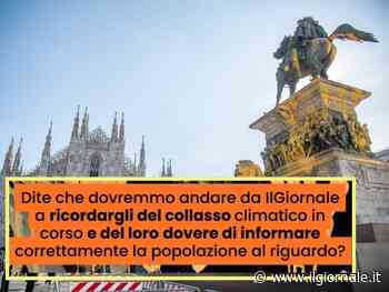 Ultima Generazione di nuovo contro Il Giornale