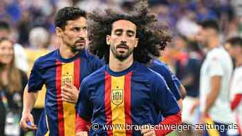EM: Nach Hand gegen Deutschland - Dauer-Pfiffe für Cucurella