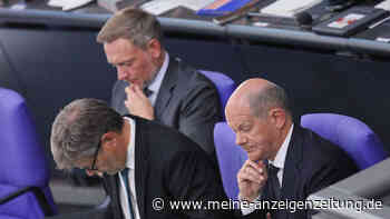 Gesamtnote 4,2: Ampel fällt in Umfrage auf Rekord-Tief – AfD legt wieder zu