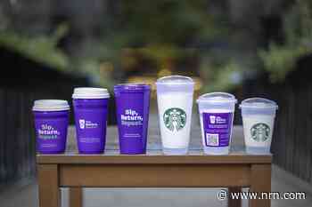 Starbucks is piloting another reusable cups program in partnership with NextGen Consortium