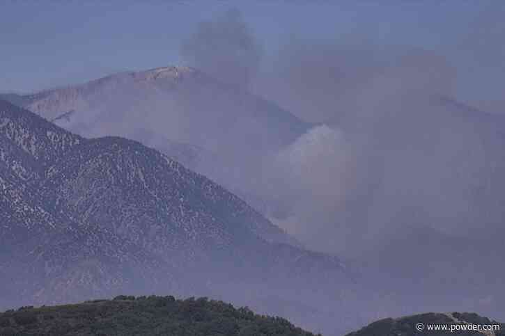 Fire Near Los Angeles Threatens Popular SoCal Ski Area
