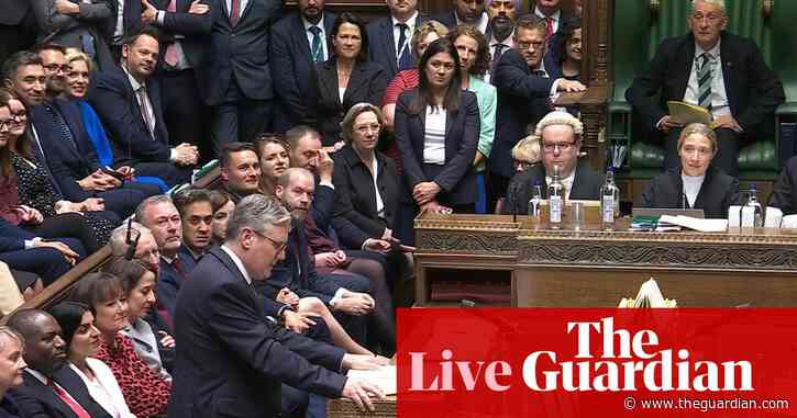Starmer praises Abbott and hails diverse Commons in first speech to parliament as PM – as it happened