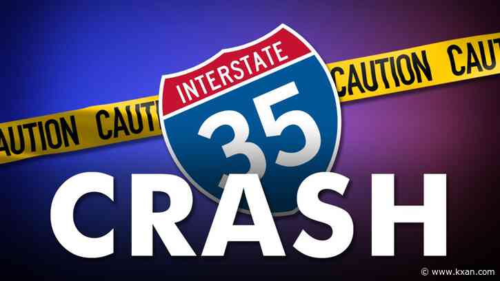 1 seriously injured after crash between semi-truck, motorcycle on I-35 at Yager Lane