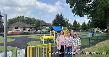 Hyndburn park play area now officially open for children's fun