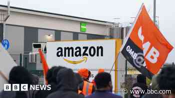 UK Amazon staff in protests over union recognition