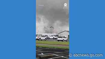 WATCH:  Tornado touches down in Indiana as remnants of Beryl move toward Midwest