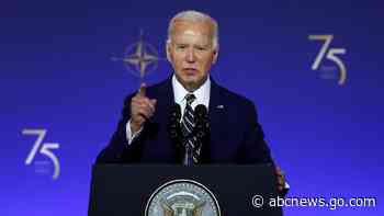 Biden launches NATO summit by pledging new air defense support for Ukraine