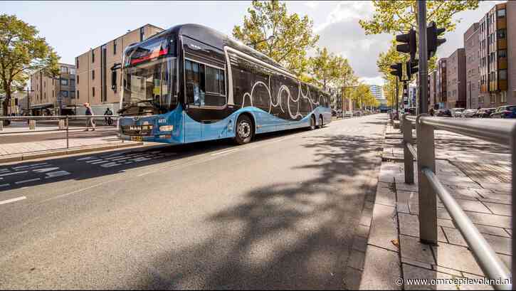 Almere - Literatuurwijk en station Muziekwijk niet bereikbaar voor bussen