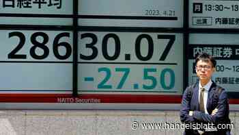 Börsen in Asien: Asiatische Börsen schließen uneinheitlich – Nikkei auf Rekordjagd