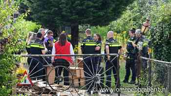 Grote politie-inval in Hulten, arrestatieteam ter plaatse