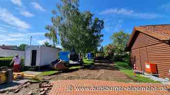 Es geht los: Die Christuskirche in Utting wird gebaut
