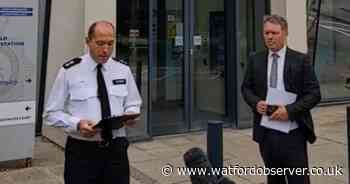 Herts Police press conference on Bushey 'triple murder'