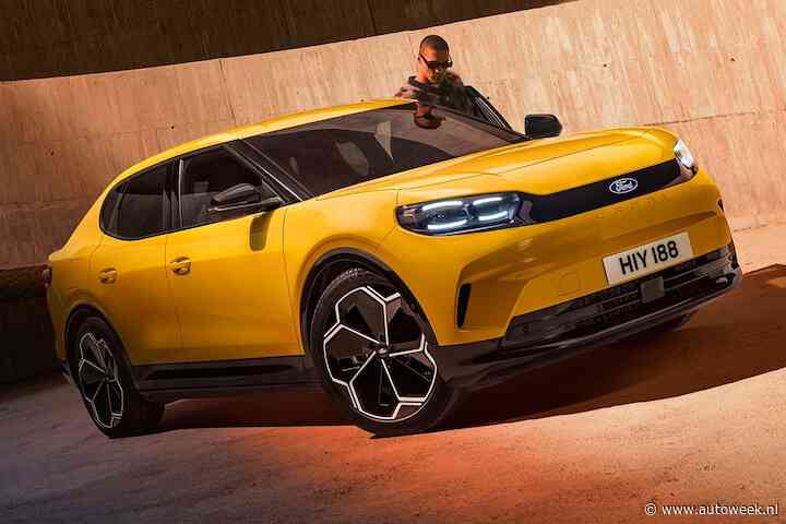 Ford Capri is terug als elektrische cross-over met dik 600 kilometer bereik