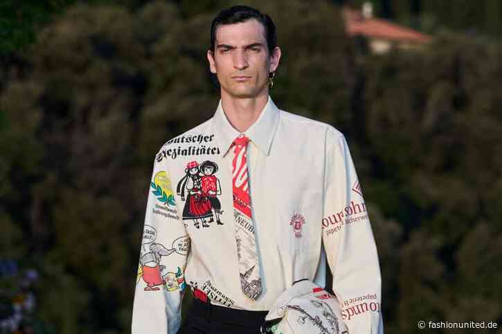 Krawatte wie Hemd: Dieser Trend ist für SS25 nicht egal