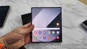 Samsung Galaxy Z Fold 6: Ein Blick auf Samsungs großes Falthandy