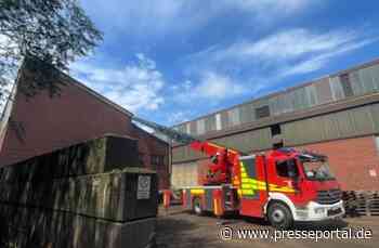 POL-HI: Brand einer Langerhalle in Schlewecke