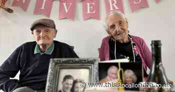 Hillside Nursing Home, Harold Hill marks couple's 74th anniversary