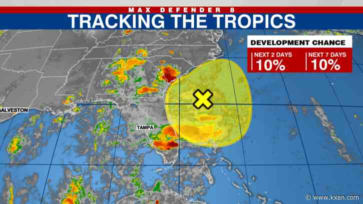 New disturbance pops up near Florida's east coast