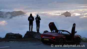 Who said electric cars don't have range? Twins drive 10,000 miles from London to SHANGHAI in a convertible battery-powered MG sports car