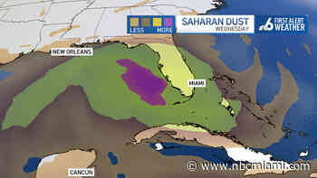 Saharan dust is here. How is it affecting South Florida's weather?