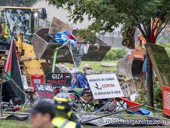 Updated: Most pro-Palestinian protesters have left McGill encampment
