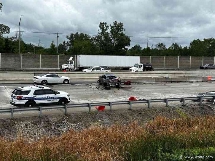 Traffic rerouted after multi-vehicle crash on I-69 in northwest Fort Wayne