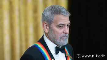 Hollywoodstar drängt auf Rückzug: George Clooney fällt Joe Biden in Rücken