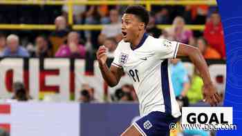 Villa's Watkins scores late to give England late lead