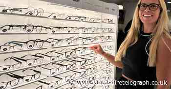 Camilla Ainsworth in Blackburn to launch Specsavers  store