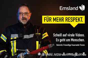 Mehr Respekt für Einsatzkräfte im Emsland