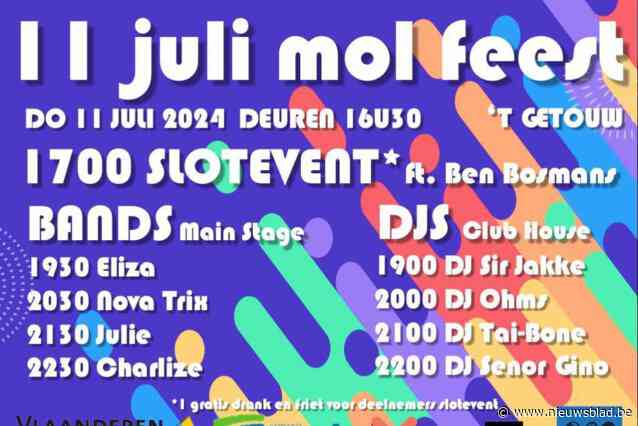 Mol viert Vlaanderen Feest met show in ’t Getouw