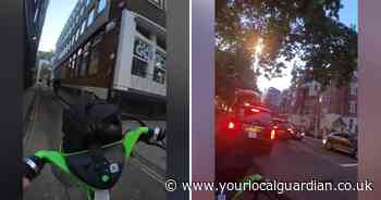 Watch: Lime bike rider chases 'muggers' across London