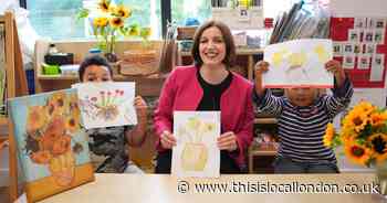 Bridget Phillipson visits Ark Start Oval nursery in East Croydon