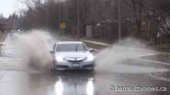 Environment Canada issues rainfall warning