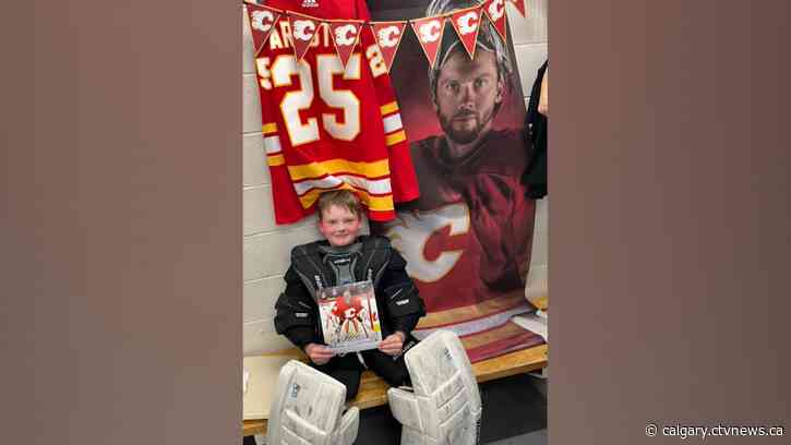 Ontario dad highlights Calgary Flames' act of kindness