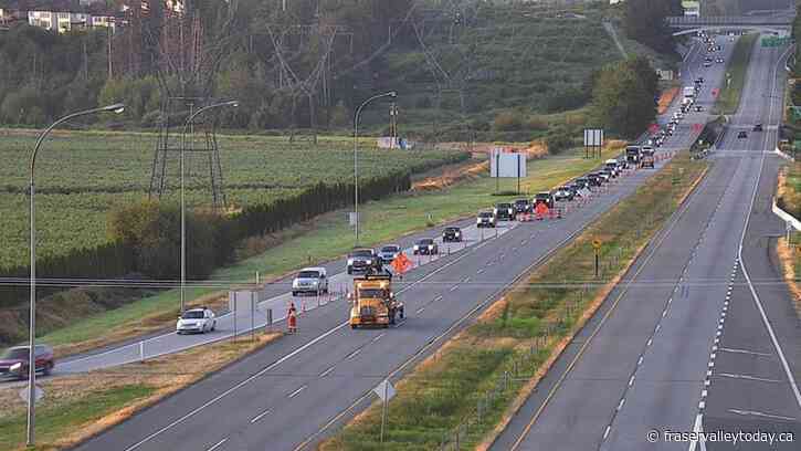 Fatality overnight in Surrey closes Hwy. 99 north of King George Highway
